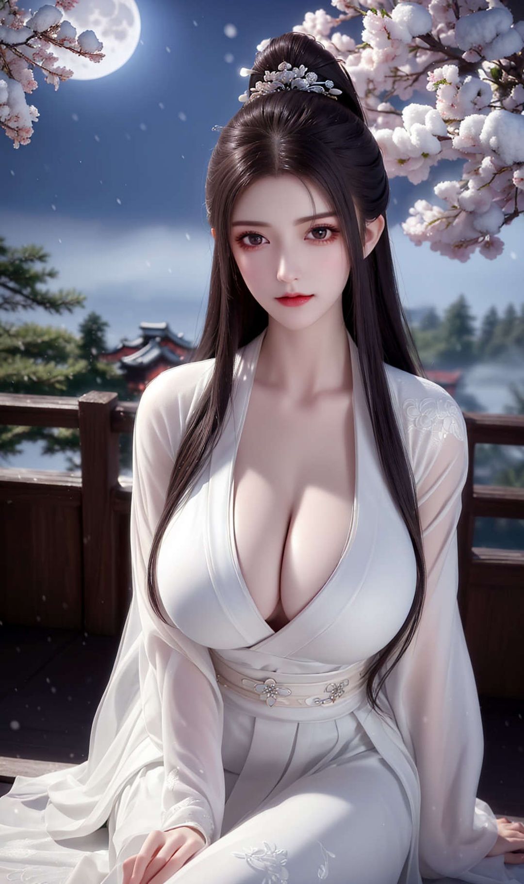[AI繪畫]國漫女主-蘇檀兒.媚兒.聖采兒.奉眠.宋嫣.方清雪.柳菲.流風霜.白龍.荷光者.陳櫻兒.韓月.須靈犀v3第07話