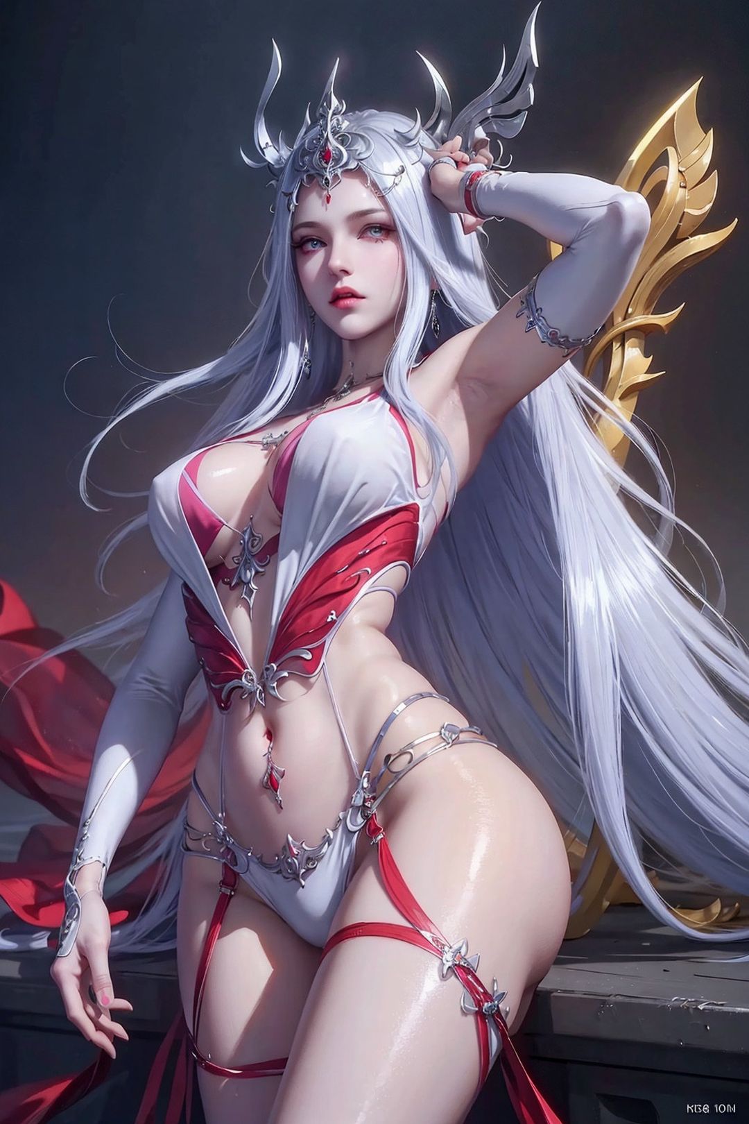 [AI繪畫]國漫鬥羅大陸女主-小舞.千仞雪.白沈香.胡列娜.波賽西.朱竹清.寧榮榮.阿銀第13話