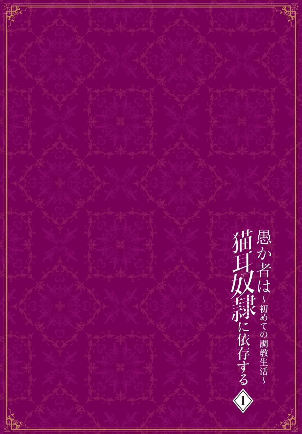 [京极灯弥]愚か者は猫耳奴隷に依存する～初めての调教生活～Vol.1[大鸟可不敢乱转汉化][DL版][京极灯弥]愚か者は猫耳奴隷に依存する～初めての调教生活～Vol.1[大鸟可不敢乱转汉化][DL版]