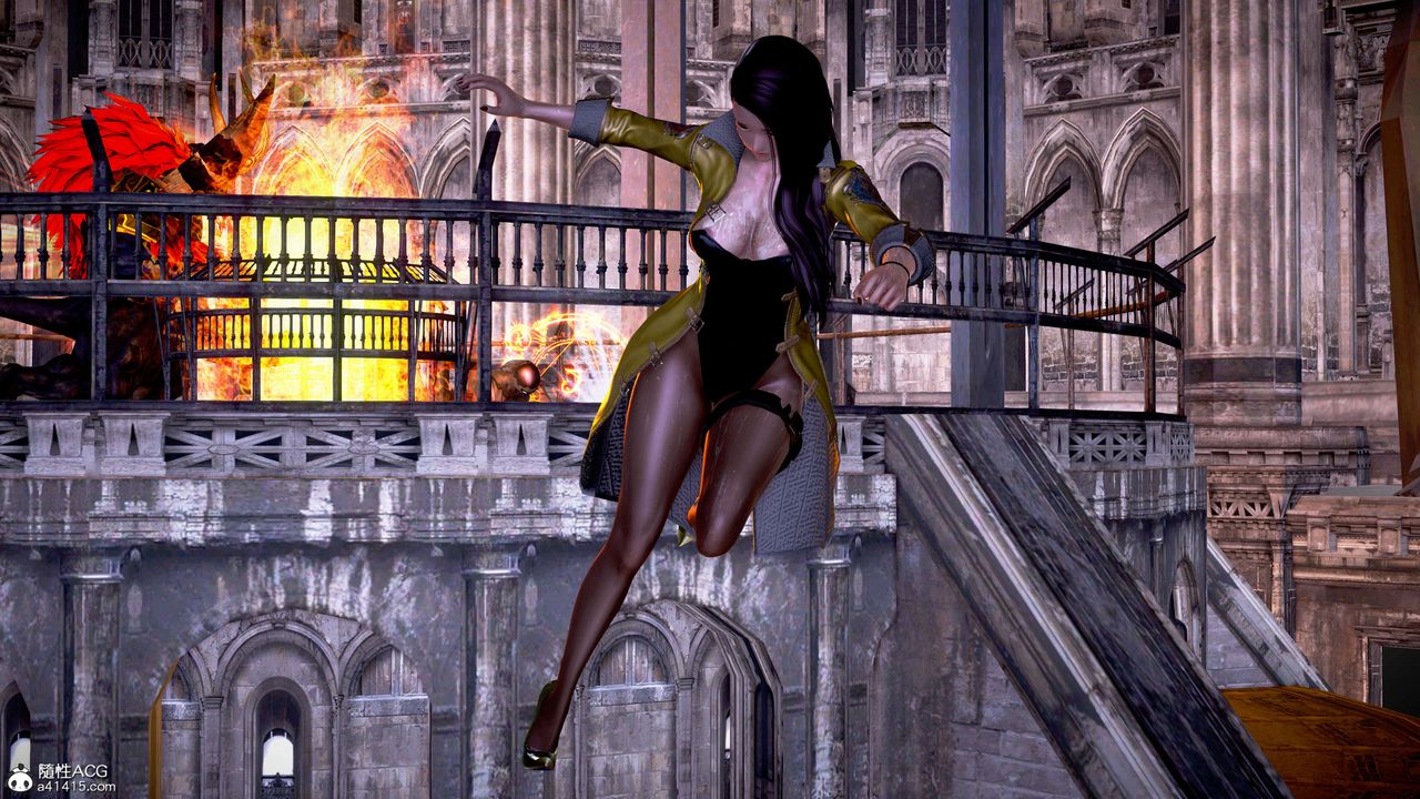 [3D]肉絲女騎士陷落第08話