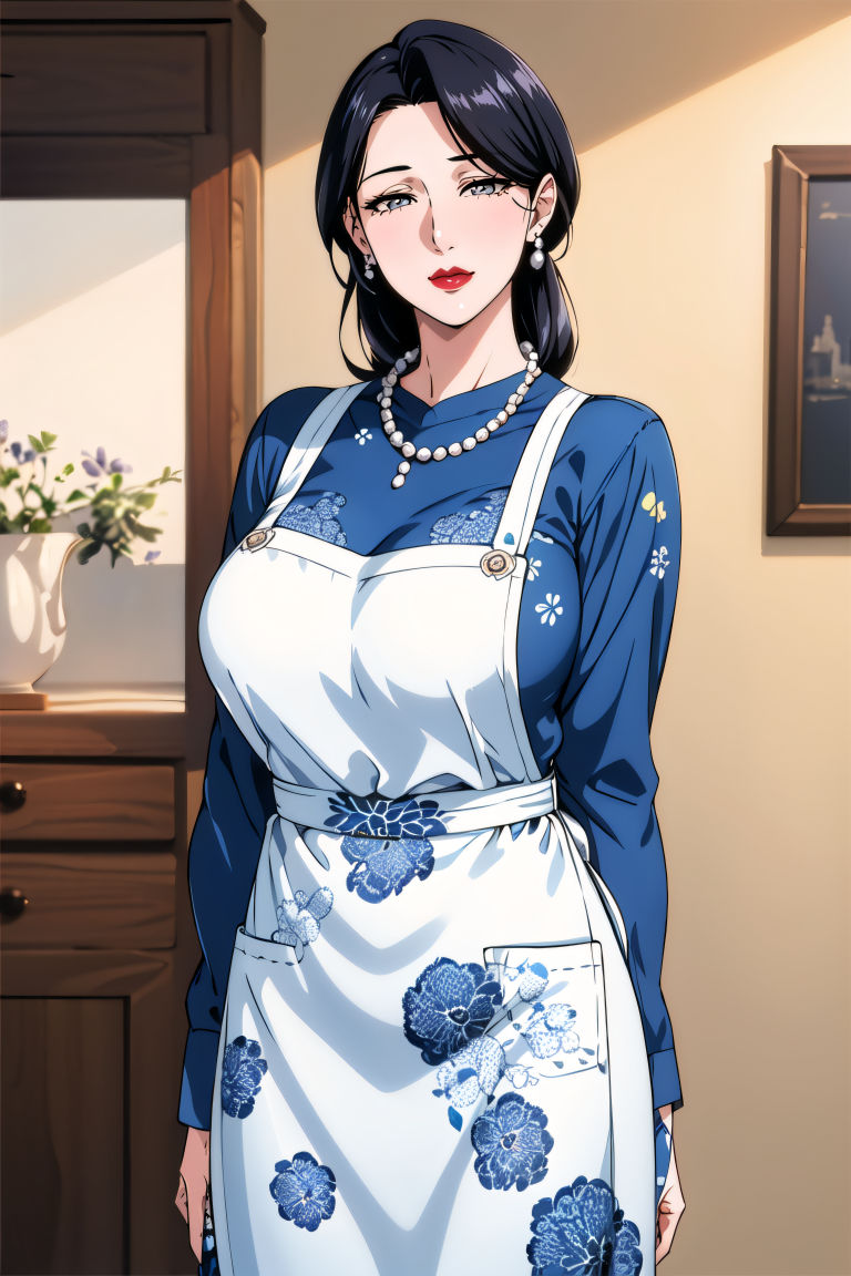 [AI繪畫]美人母親整合肉嫁高柳傢第03話