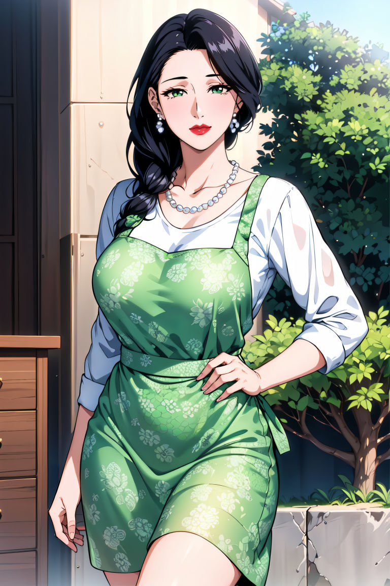 [AI繪畫]美人母親整合肉嫁高柳傢第03話