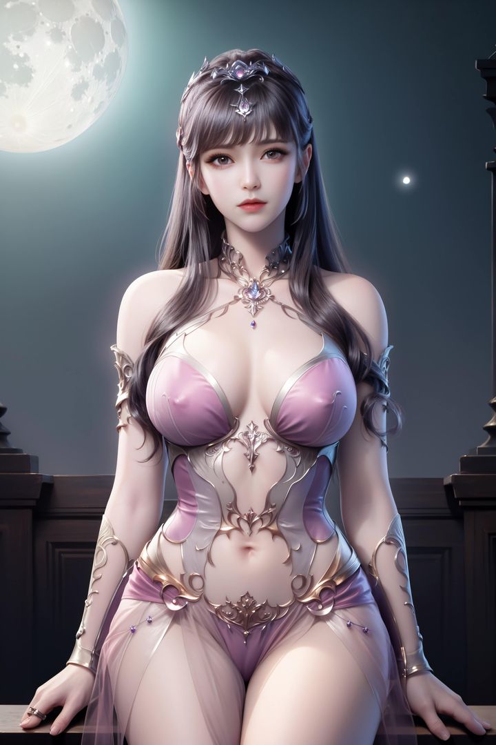[AI繪畫]國漫女主-阿七.薔薇.高瑤.小舞.雲曦.應天王後.美杜莎第04話
