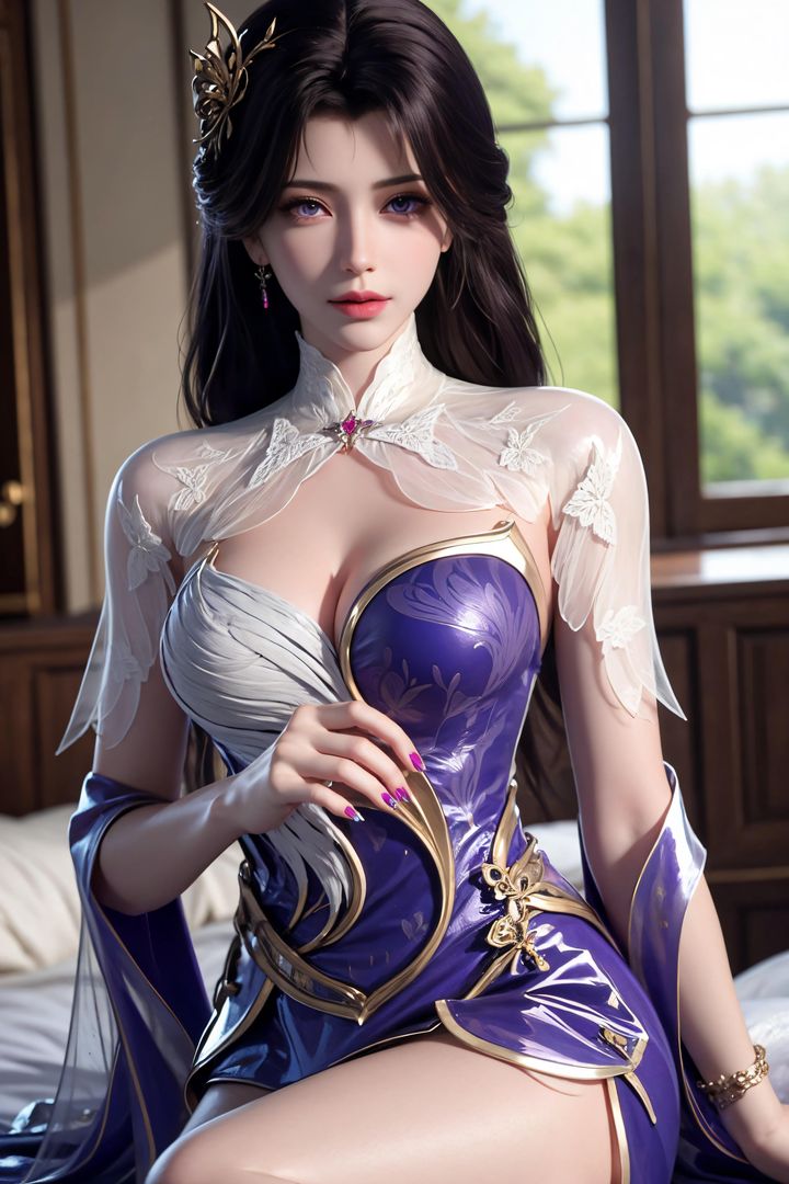 [AI繪畫]國漫女主-阿七.薔薇.高瑤.小舞.雲曦.應天王後.美杜莎第06話