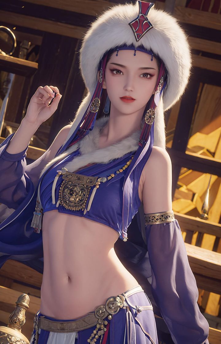 [AI繪畫]國漫女主-阿七.薔薇.高瑤.小舞.雲曦.應天王後.美杜莎第06話