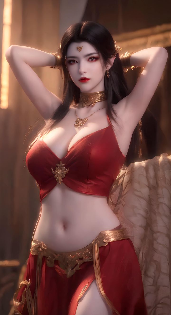《[AI绘画]国漫女主-阿七.蔷薇.高瑶.小舞.云曦.应天王后.美杜莎》第08话