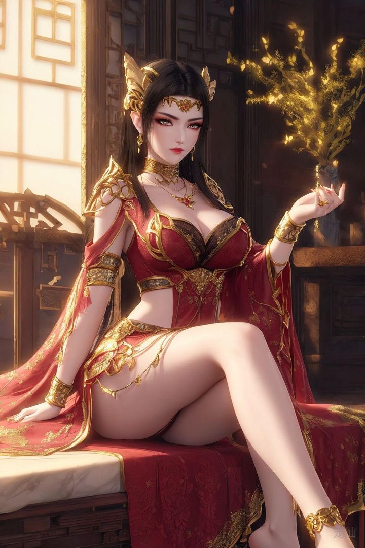 《[AI绘画]国漫女主-阿七.蔷薇.高瑶.小舞.云曦.应天王后.美杜莎》第08话