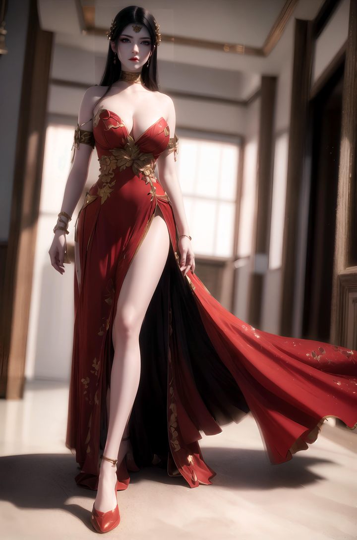《[AI绘画]国漫女主-阿七.蔷薇.高瑶.小舞.云曦.应天王后.美杜莎》第09话