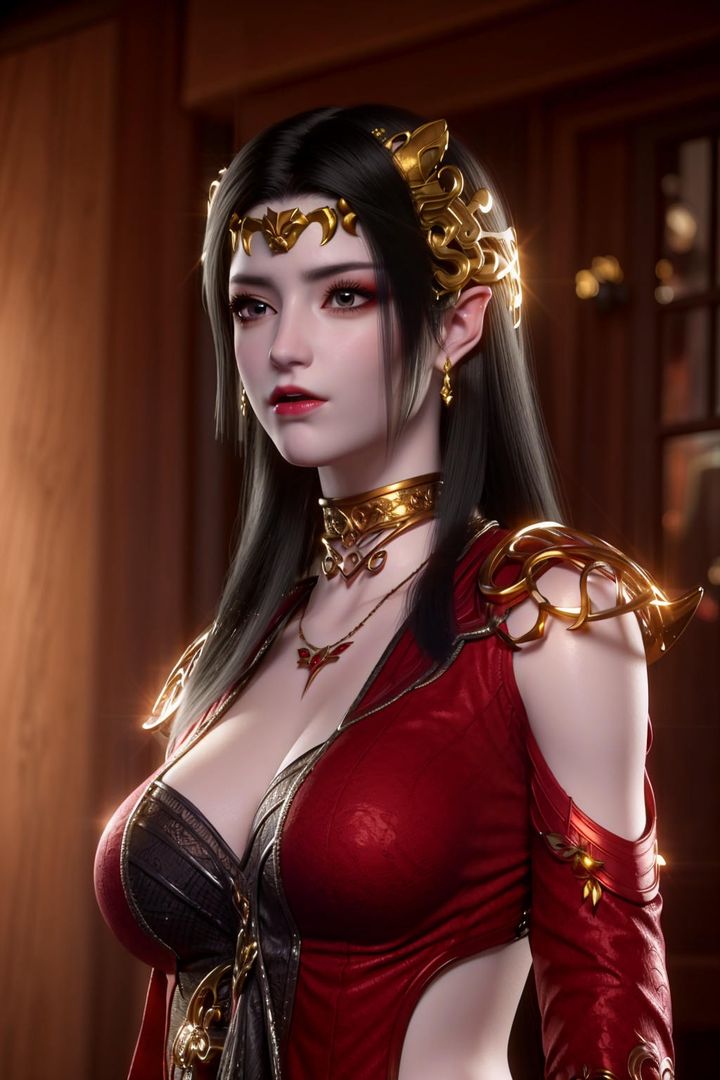 [AI繪畫]國漫女主-阿七.薔薇.高瑤.小舞.雲曦.應天王後.美杜莎第13話-最終話