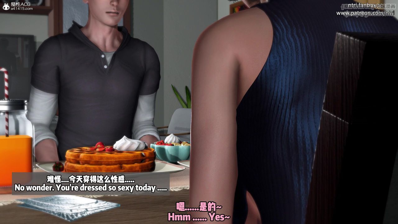 我的淫乱妻子-奥莉Ollie[3D]DLC-人妻NTR愿望短发02